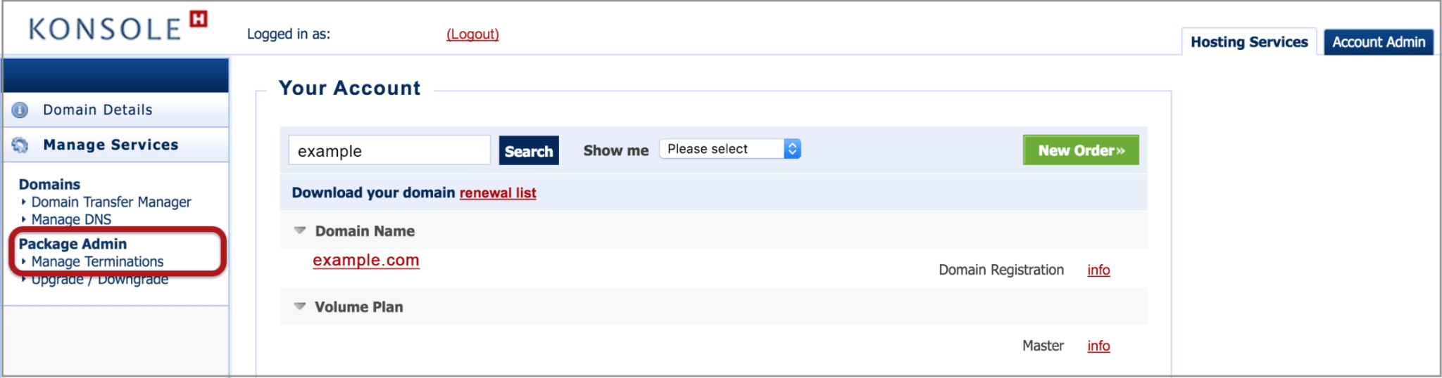How to cancel your hosting and transfer the domain away