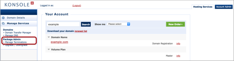 How to cancel your hosting and transfer the domain away