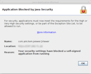 RMM access - latest Java version security changes - xneelo Help Centre