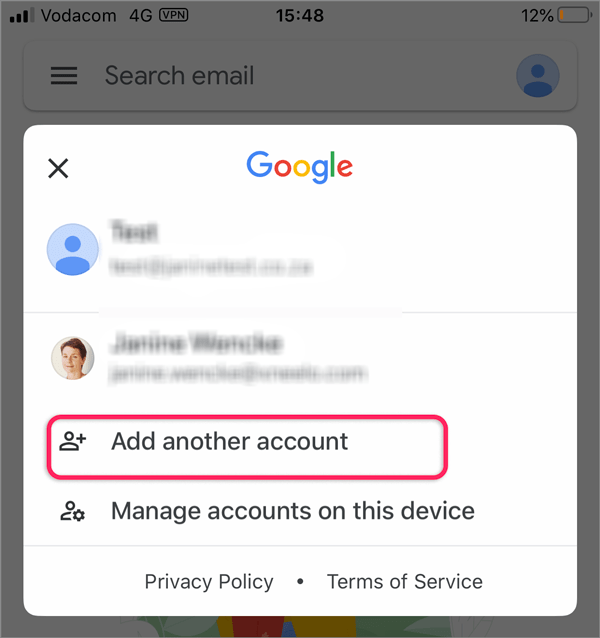 How do I setup the Email system to use my Gmail account