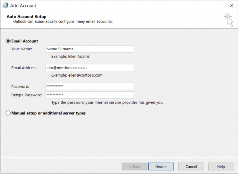 Universal Outlook Setup For Windows - Xneelo Help Centre