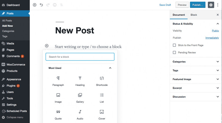 A beginner’s guide to the WordPress Gutenberg editor - xneelo Insights