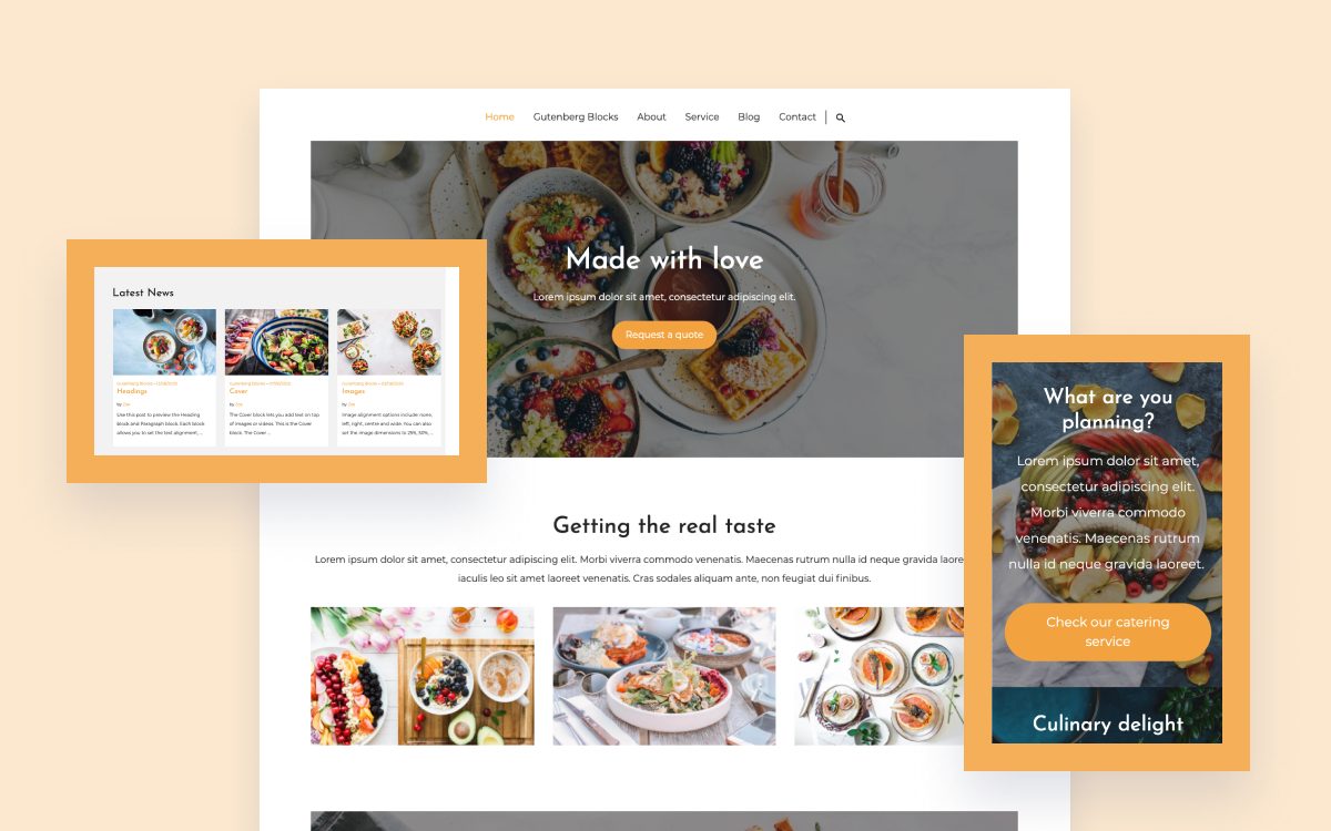 How to use the Catering Starter Site for your bakery business - xneelo ...