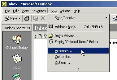 Outlook 2000 Email Setup